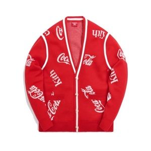 Authentic Kith x Coca Cola Mitchell & Ness Cardigan